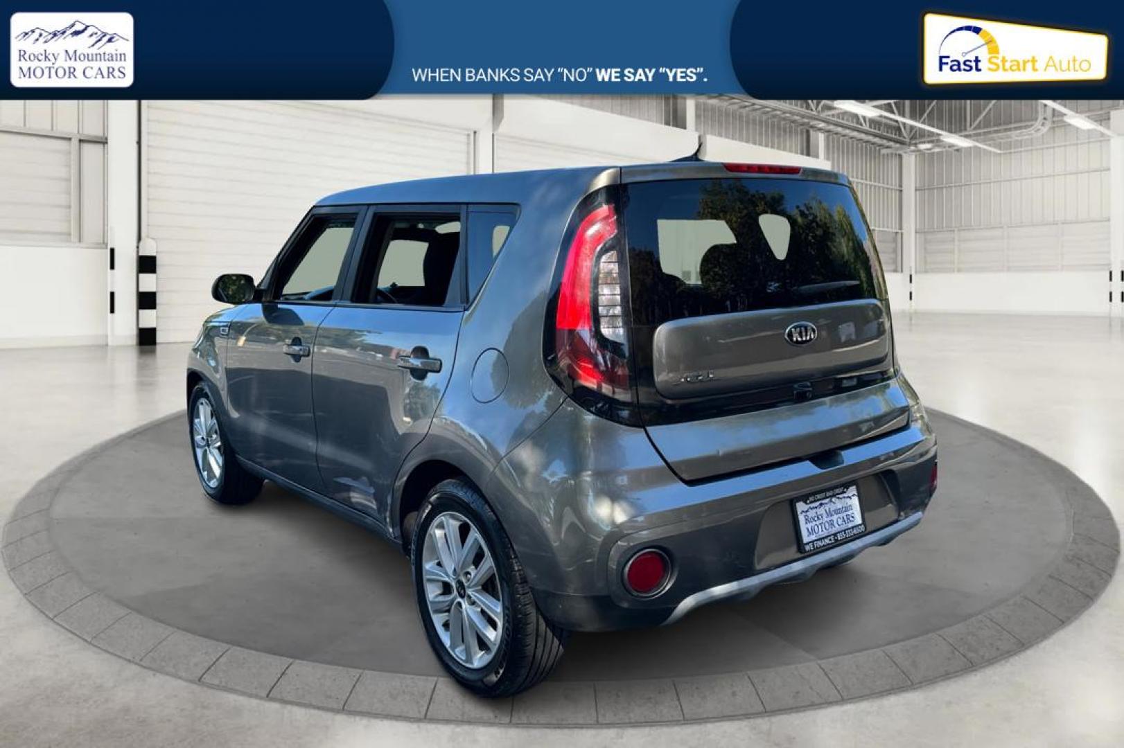 2019 Gray Kia Soul + (KNDJP3A52K7) with an 2.0L L4 DOHC 16V engine, 6A transmission, located at 767 S State Road, Pleasant Grove, UT, 84062, (801) 785-1058, 40.354839, -111.736687 - Photo#4