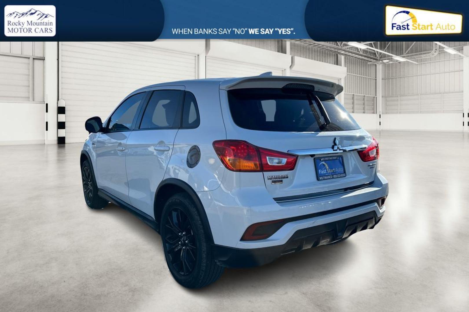 2019 White Mitsubishi Outlander Sport 2.0 ES 5M (JA4AP3AU3KU) with an 2.0L L4 DOHC 16V engine, 5M transmission, located at 7755 State Street, Midvale, UT, 84047, (801) 753-9063, 40.610329, -111.890656 - Photo#5