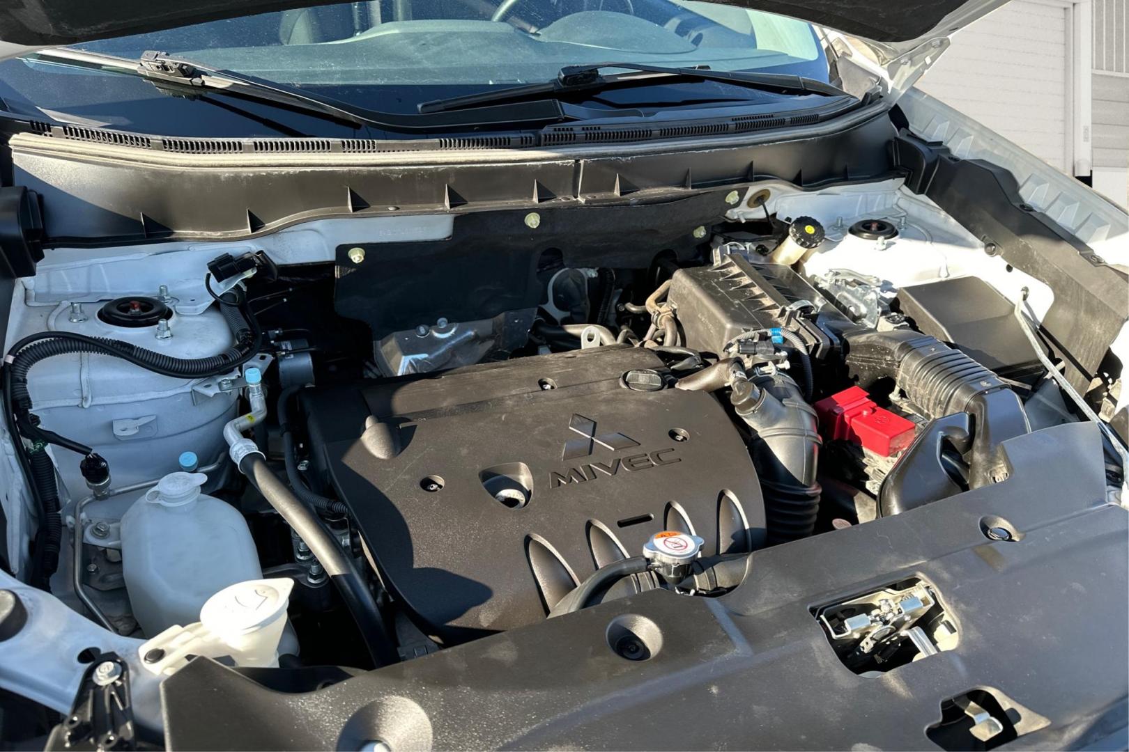 2019 White Mitsubishi Outlander Sport 2.0 ES 5M (JA4AP3AU3KU) with an 2.0L L4 DOHC 16V engine, 5M transmission, located at 7755 State Street, Midvale, UT, 84047, (801) 753-9063, 40.610329, -111.890656 - Photo#10