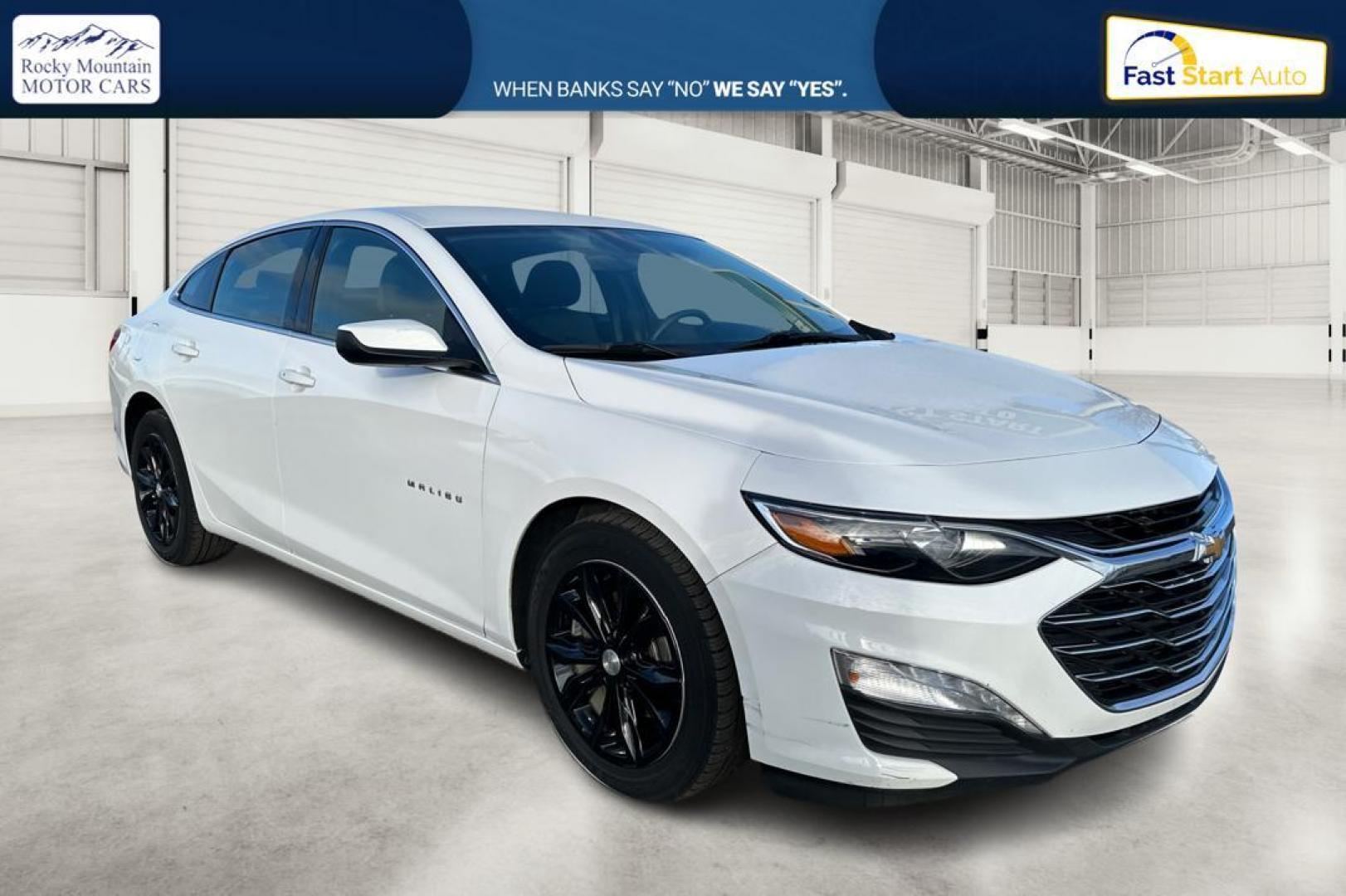 2020 White Chevrolet Malibu LT (1G1ZD5ST8LF) with an 1.5L L4 DOHC 16V engine, 6A transmission, located at 7755 State Street, Midvale, UT, 84047, (801) 753-9063, 40.610329, -111.890656 - Photo#0