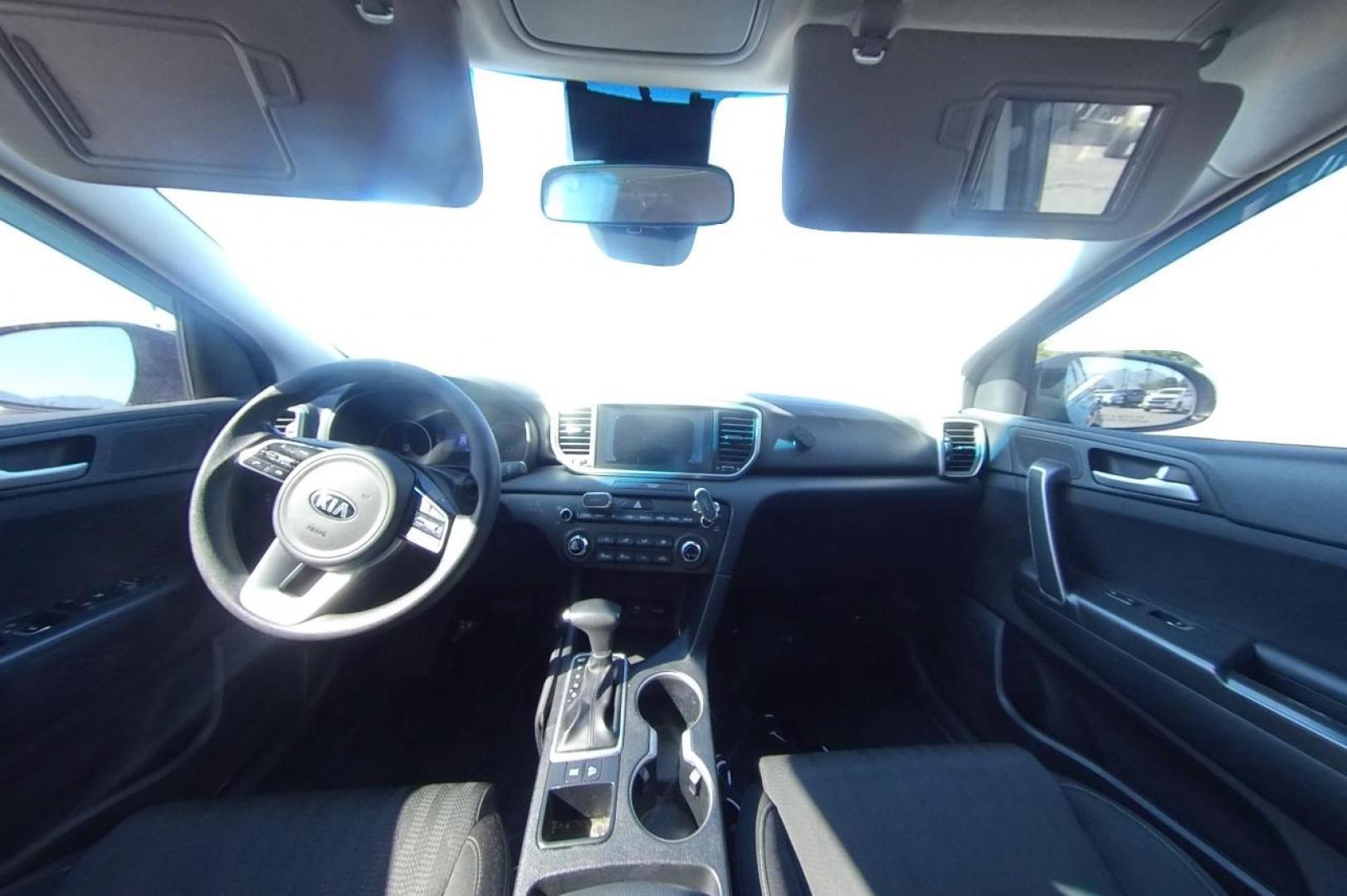 2020 Black Kia Sportage LX FWD (KNDPM3AC5L7) with an 2.4L V6 DOHC 24V engine, 6A transmission, located at 7755 State Street, Midvale, UT, 84047, (801) 753-9063, 40.610329, -111.890656 - Photo#13