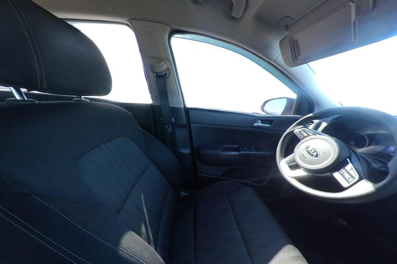 2020 Black Kia Sportage LX FWD (KNDPM3AC5L7) with an 2.4L V6 DOHC 24V engine, 6A transmission, located at 7755 State Street, Midvale, UT, 84047, (801) 753-9063, 40.610329, -111.890656 - Photo#16