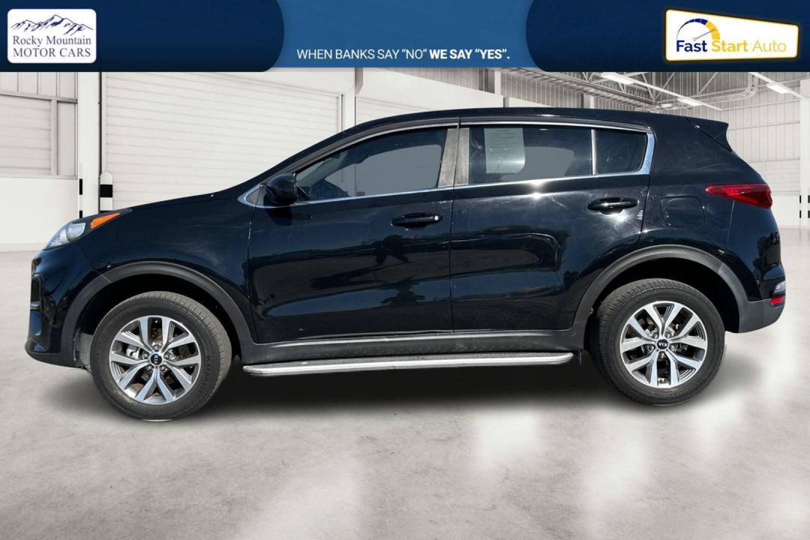 2020 Black Kia Sportage LX FWD (KNDPM3AC5L7) with an 2.4L V6 DOHC 24V engine, 6A transmission, located at 7755 State Street, Midvale, UT, 84047, (801) 753-9063, 40.610329, -111.890656 - Photo#5