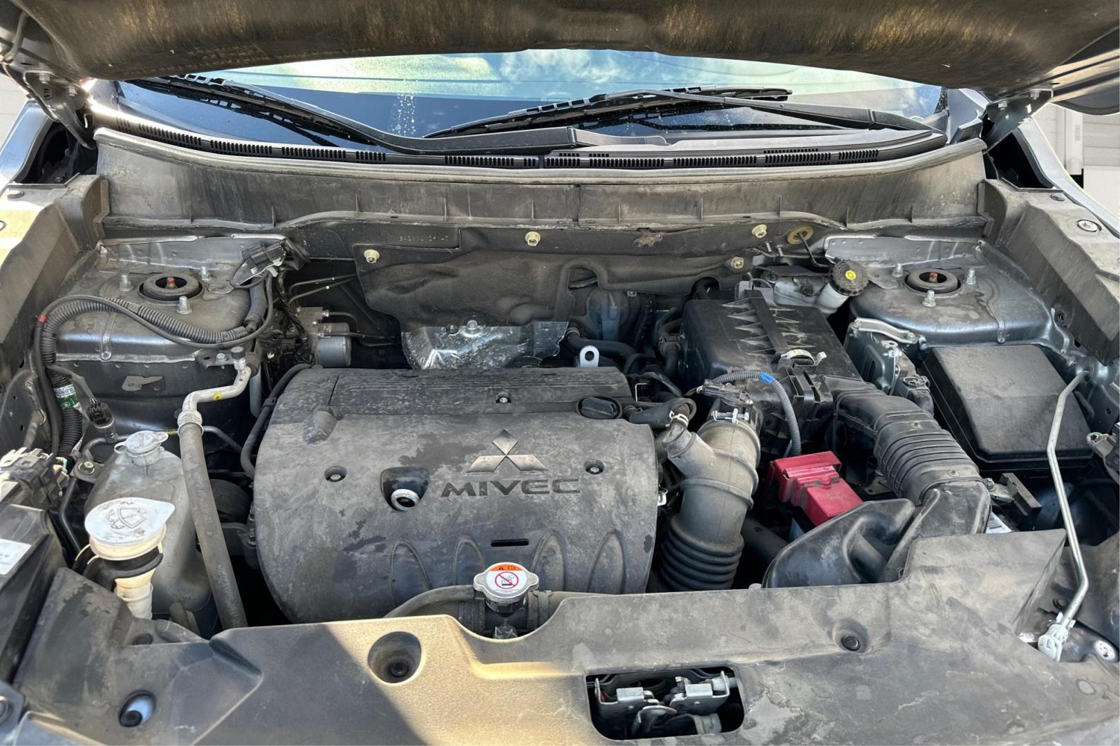 2020 Gray Mitsubishi Outlander Sport 2.0 ES 4WD (JA4ARUAU3MU) with an 2.0L L4 DOHC 16V engine, CVT transmission, located at 767 S State Road, Pleasant Grove, UT, 84062, (801) 785-1058, 40.354839, -111.736687 - Photo#10